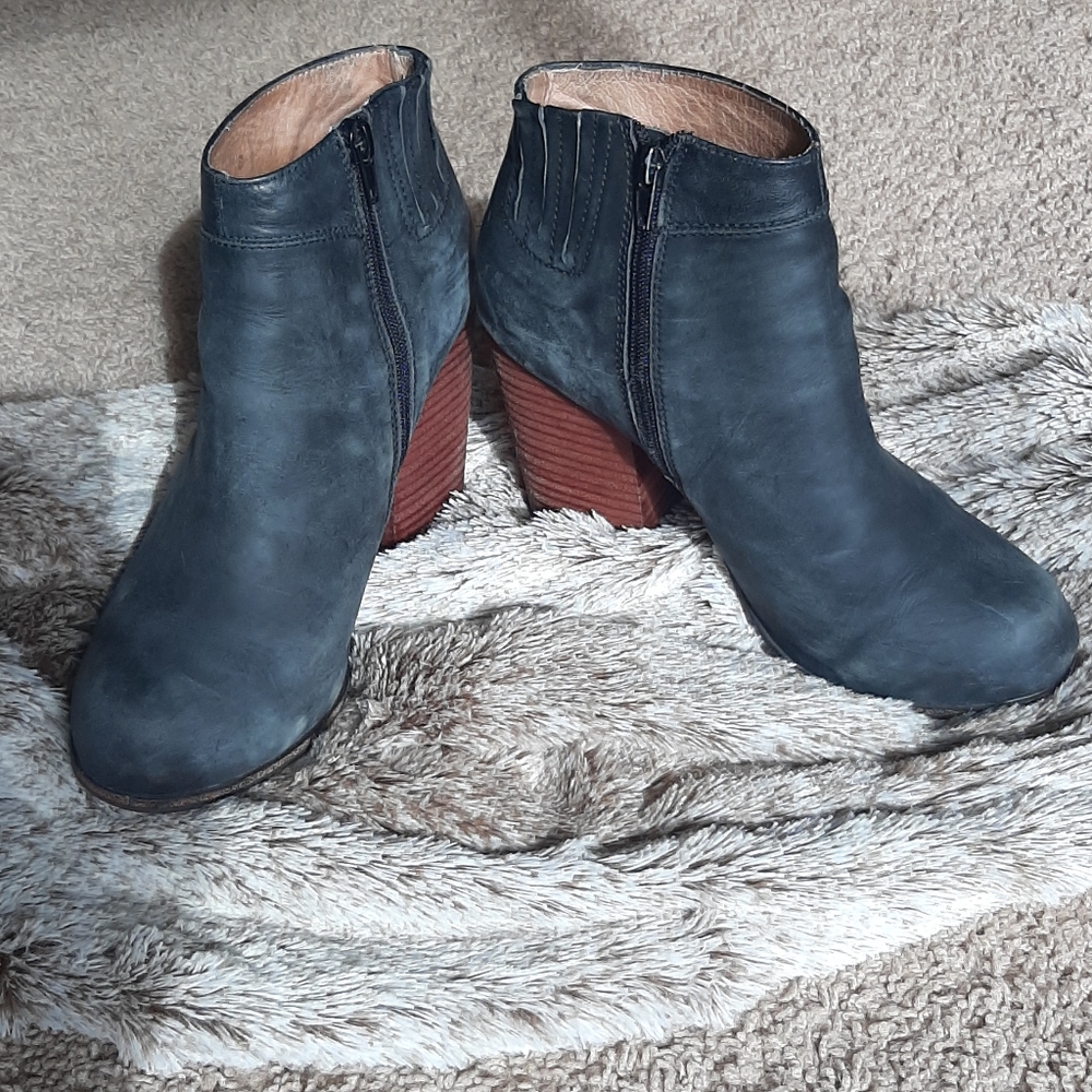 Jeffrey Campbell "Hanger" leather booties